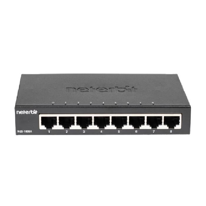 سوییچ 8 پورت غیر مدیریتی نتربیت NGS-1008A